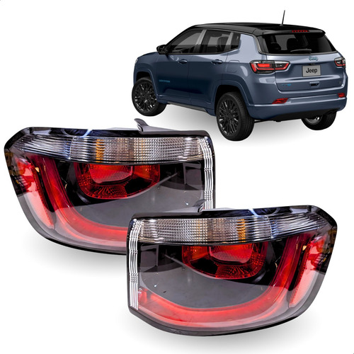 Par Lanterna Tras Canto Jeep Compass 17/21 Magneti Marelli