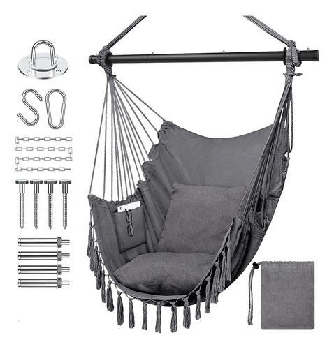 Portatil Sillon Columpio Para Jardin Colgante Al Aire Libre