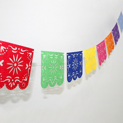 Banderines Mexicanos Guirnaldas Decorativas Fiestas Eventos
