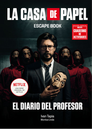Libro La Casa De Papel Escape Book Edición Especial De Tapia