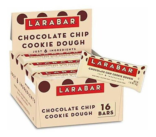 Larabar, Gluten Bar , Con Trozos De Chocolate De Masa Para G