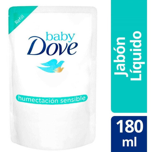 Dove Baby Jabón Liquido Repuesto Humectación Sensible X180ml
