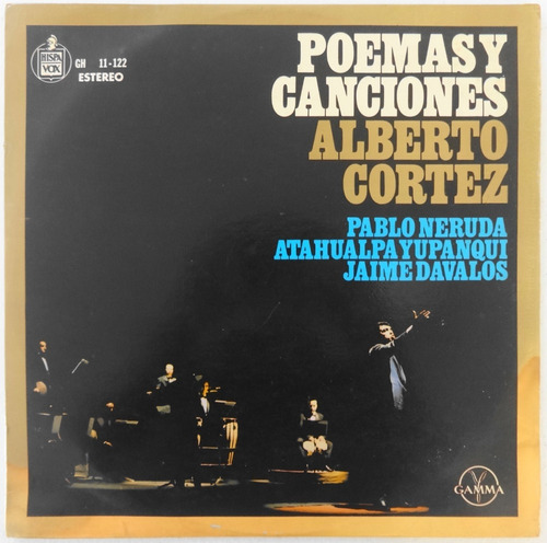 Poemas Y Canciones Alberto Cortez Lp