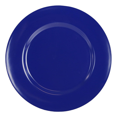 Juego Platos Aperitivo 21.6 Cms Redondo Melamina 6 Pzs