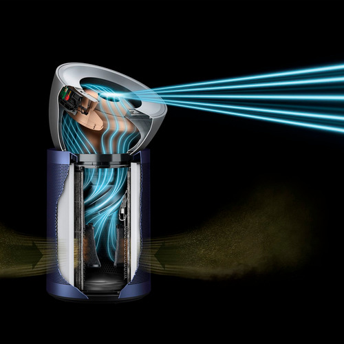 Purificador Dyson Big+quiet Formaldehyde Bp03 Azul/níquel