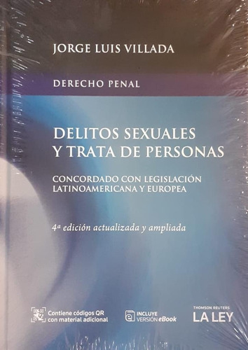 Delitos Sexuales Y Trata De Personas - 2021  - Villada, Jorg