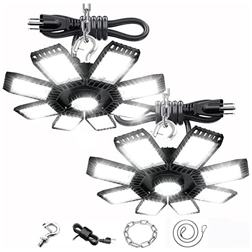 150w Led Garage Light, Deformable High Bay Shop Lightsw...