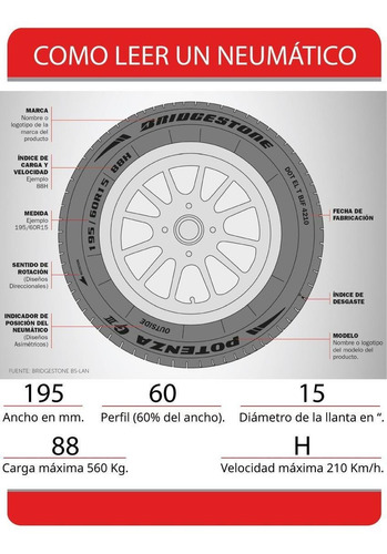 Neumático Bridgestone 265/70 R15 Dueler A/t Revo 2 (lt) Cr