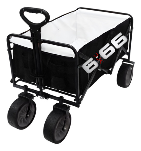 Carrito Vagón Plegable Multiusos Reforzado Camping De Carga