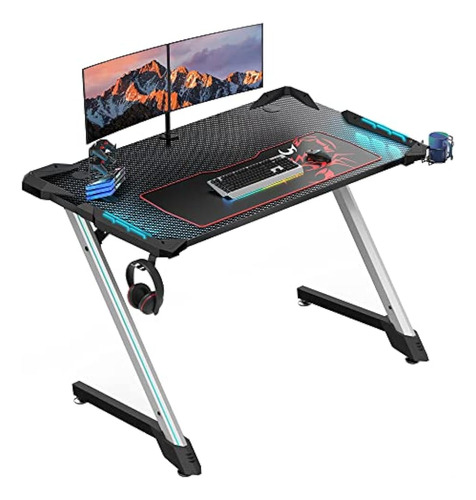 ~? Eureka Ergonomic Z1-s Pro Gaming Desk 44.5  Z En Forma De