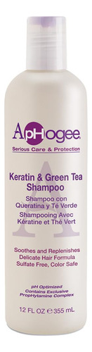  Aphogee Keratin & Te Verde Champu 12 oz. (3 unidades)