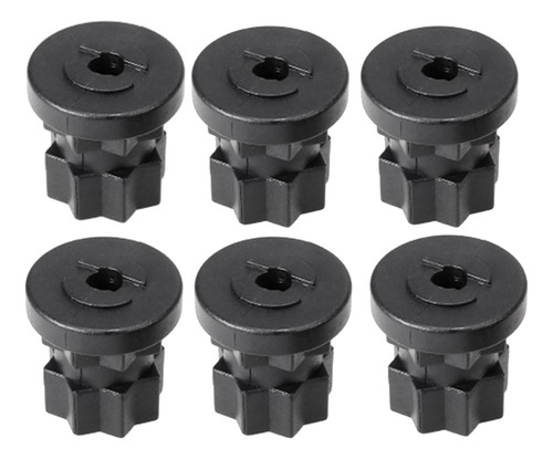 6 Peças Ram Mount Track Mounting Base Track Gear Adapter Kay