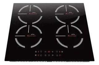 Estufa Inducción Magnética Parrilla 4 Quemadores Empotrable