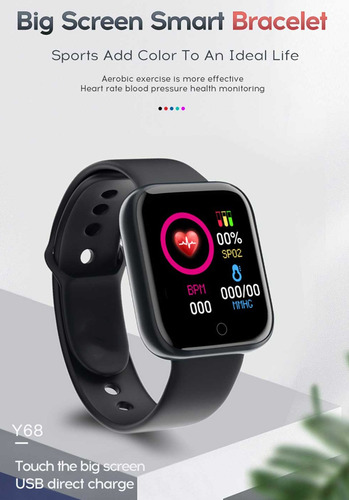 Smartwatch Mujer Deportivo D20 Y68 Para Xiaomi Ios /ip67