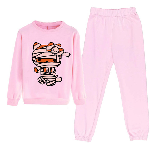 Conjunto De Sudadera Y Pans De Niña Hello Kitty Momia