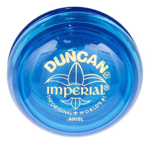Duncan Toys Imperial - Yoyo Azul Con Cuerda, Principiantes 