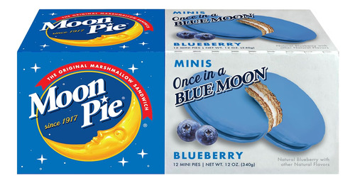 Galletas Mini Moonpie Sándwich De Arándano Paquete 4 Unidade