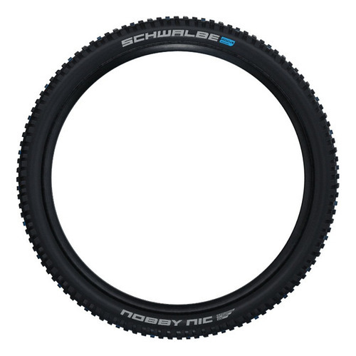 Neumático Schwalbe Nobby Nic Addix Speedgrip Super Trail 29x2.40, color negro