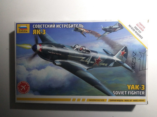 Zvezda Yak-3 1/72 Rdelhobby Mza