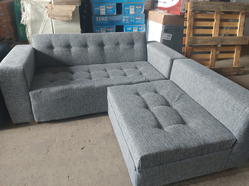 Sofa Sillon Living Esquinero Con Camastro Y Apoya Brazos Mar