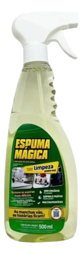 Espuma Magica Limpador Tira Mancha Sofa Tapete Colchão 500ml