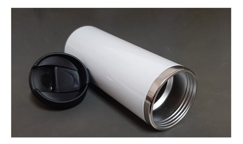 Imagen 4 de 7 de Termo De Aluminio 400ml 1pz Doble Pared Sublimacion Sublimar