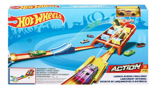 Pista Vueltas Y Choques Hot Wheels