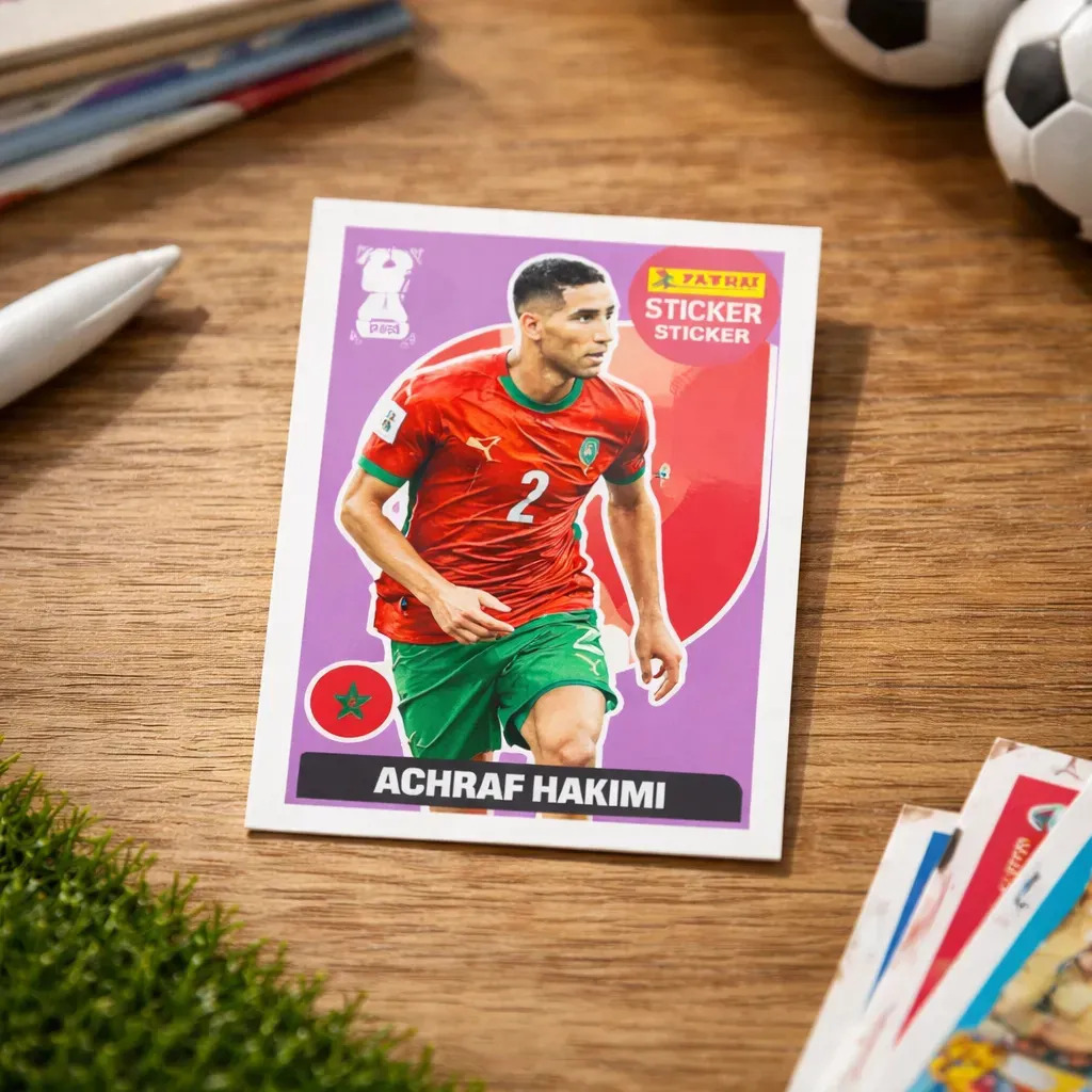 Figurinha Legend Roxa Achraf Hakimi Copa 2026 Panini Achraf Hakimi Legend Roxa