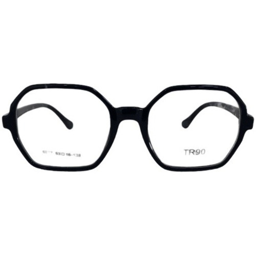 Lentes Otaku Hexagonales Moda Geek Amplios