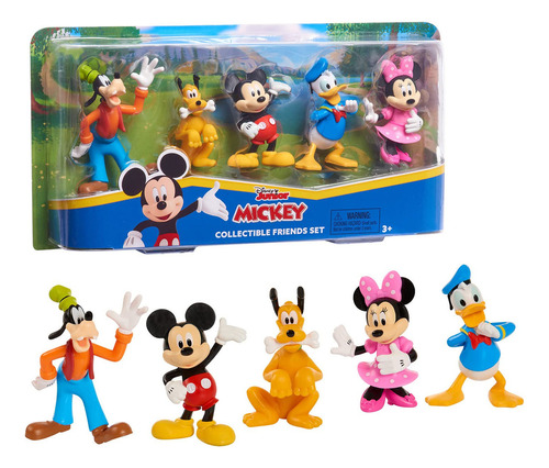 Mickey Just Play - Juego De 5 Figuras Coleccionables De Rat