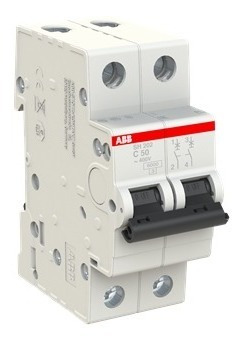 2cds212001r0504 Sh202-c50 Int. Termomagnetico 2p 50a Abb