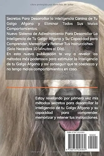 Libro: Cómo Aumentar La Inteligencia De Un Galgo Afgano: Un