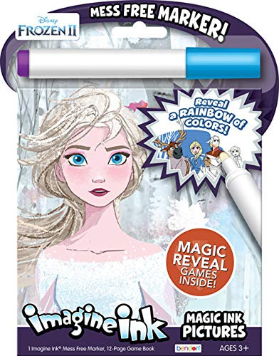 Bendon Imagine Ink Coloring Game Book, Magic Ink Pictures, M
