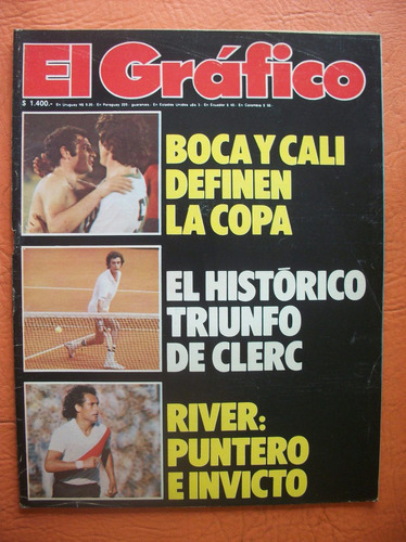 El Grafico 3086 28/11/1978 Boca Cali La Final - River Clerc