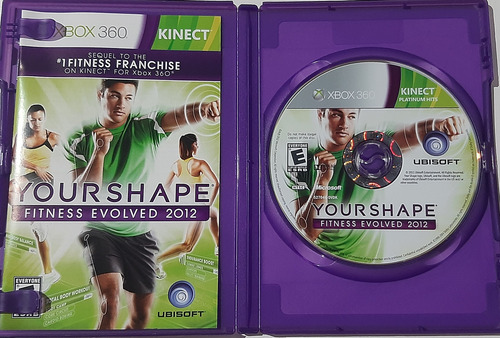 Jogo Do Xbox 360 Your Shane Fitness Evolved 2012 Completo (Usado)