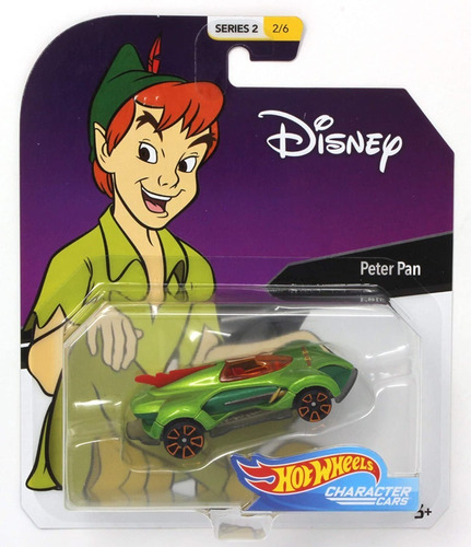 Autos Hot Wheels Disney Peter Pan Original 