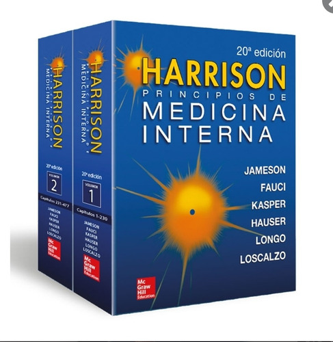 Imagen 1 de 8 de Harrison, Principios De Medicina Interna 20 Edicion ( 2019)