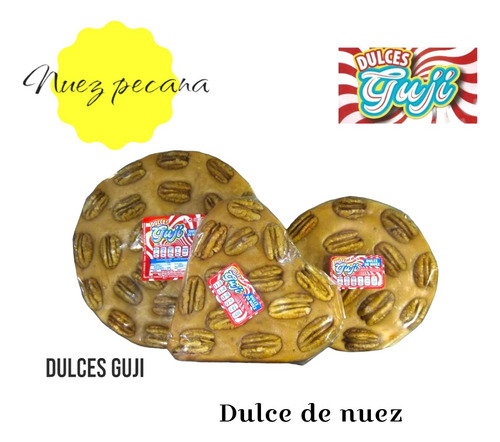 Corazón Jamoncillo De Nuez Guji (2pzs 220g C/u Aprox.)