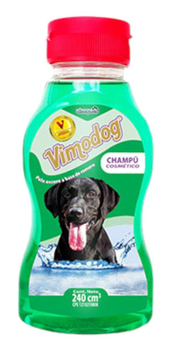 Vimodog Cosmetico Pelo Oscuro 240ml Champú Para Perros
