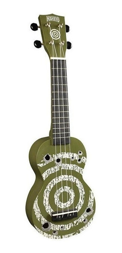 Ukelele Soprano Mahalo Md Target Verde Army Green Funda