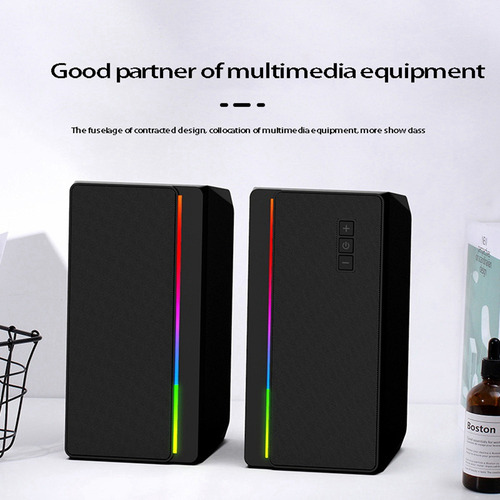 Altavoces Para Computadora Altavoces Estéreo Multimedia Rgb