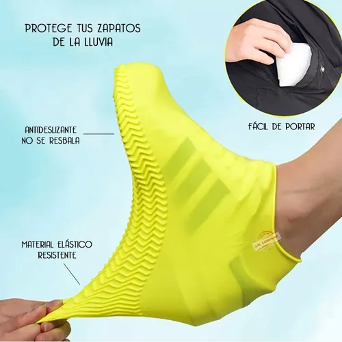 Cubre Zapato Tenis Protector Para Lluvia Impermeable Silicon