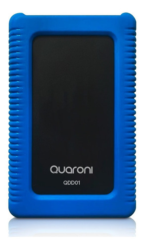 Disco Duro Externo Quaroni Rugged 500gb Usb 3.0 Azul