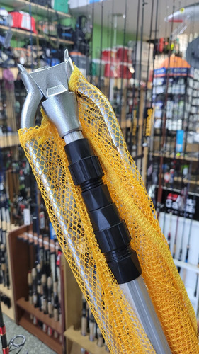 Copo Red Pesca Surfish 1.80 Mts Aluminio Plegable Red Peces Color Amarillo