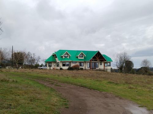 Parcela Con Casa, 4 Dorm Y 4 Baños, Huellanto, Gorbea
