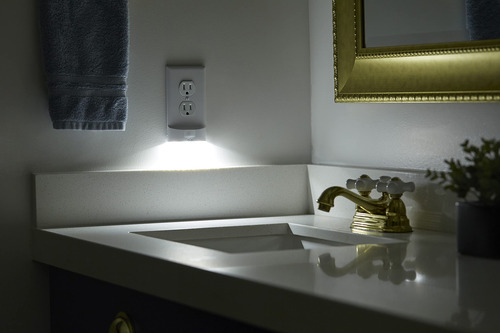 Paquete De 2 Luces Led Nocturnas Motionlight Snappower Con D