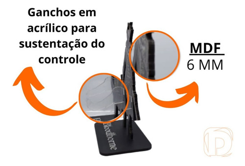 Suporte Para Controle Ps4, Ps5 Ou Xbox Bloodborne Com Nome