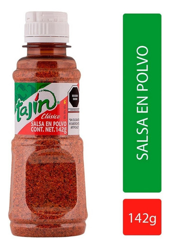 Caja Chile En Polvo Tajín Con 12 Piezas De 142 Grs