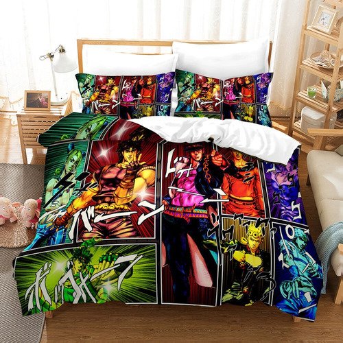 Juego De Cama Con Funda De Edredón Jojo's Bizarre Adventure