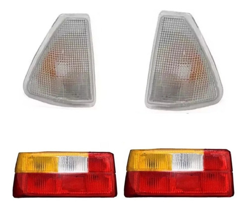 Kit Combo Renault 18 Giros Delanteros + Faros Traseros 